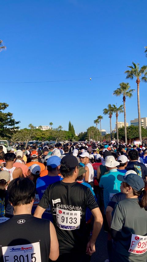 那覇マラソン初参戦！
