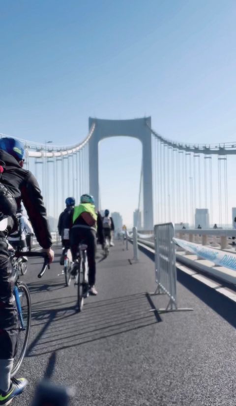 レンタサイクルでミドルに‼️