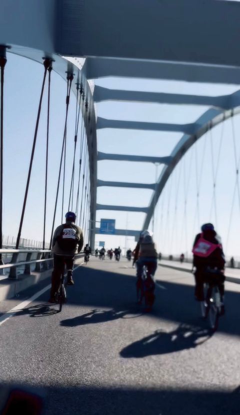 レンタサイクルでミドルに‼️