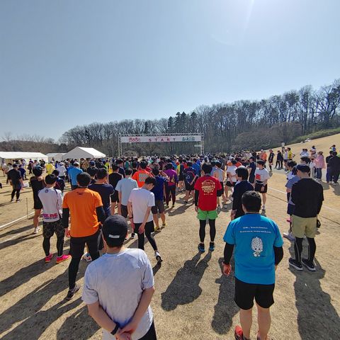 初ハーフマラソン