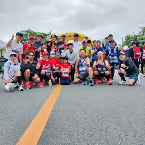 初大会＆ハーフマラソンデビュー