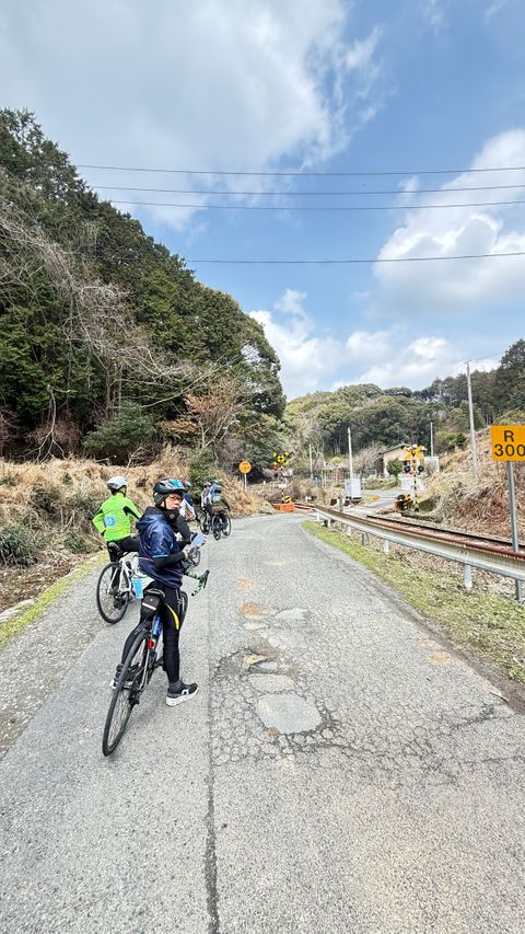 遅れて、ミスコース😅
