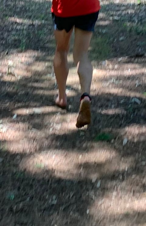 裸足にはまりました