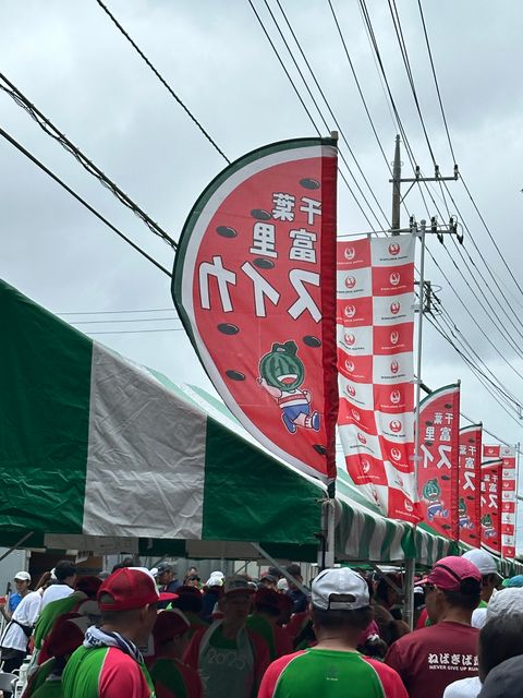美味しいスイカ食べ放題のマラソン大会
